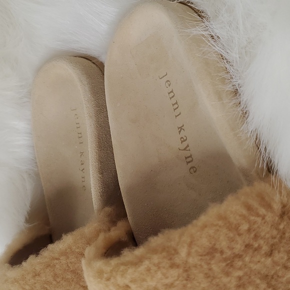 🌟  NWOT Jenni Kayne Shearling Slide Sandals - Picture 9 of 16